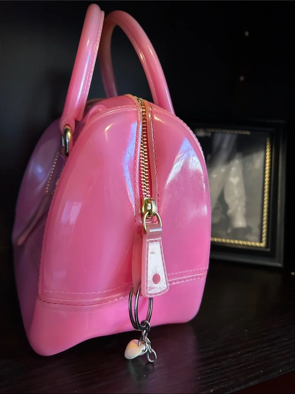 Furla bright pink